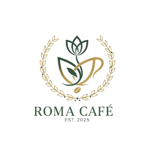 logo,roma cafe